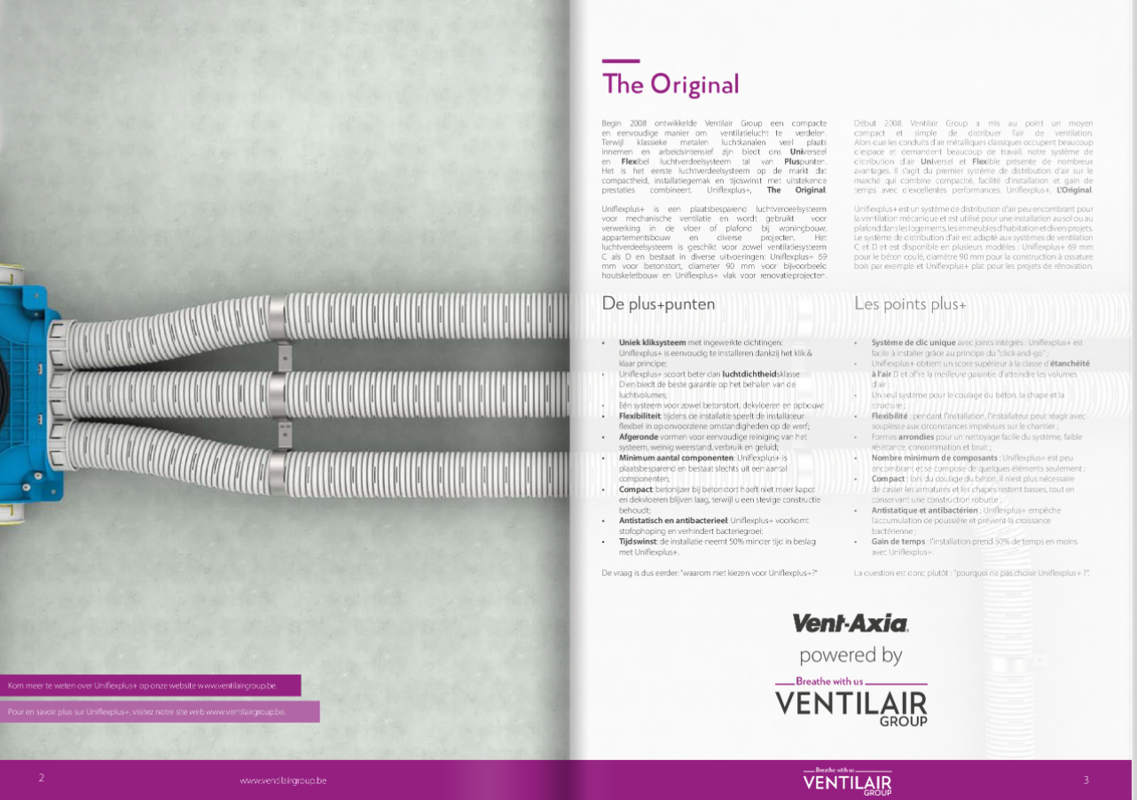Brochure Uniflexplus+ Ventilair Group