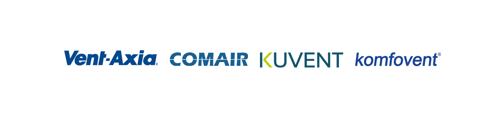 Komfovent, Vent-Axia, Comair & Kuvent