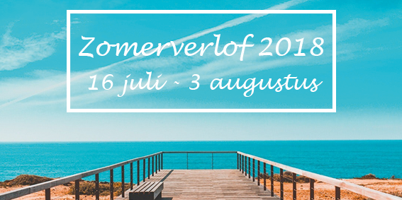 Zomerverlof 2018 ventilair