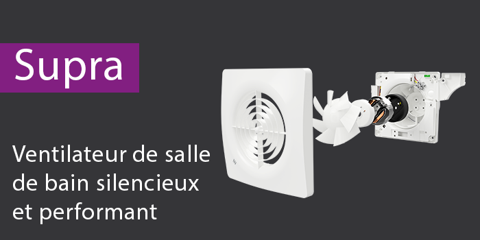 Vent-Axia Supra ventilateur de salle de bain